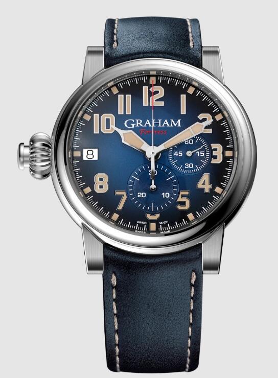 Luxury Graham FORTRESS BLUE 2FOAS.U01A Replica Watch